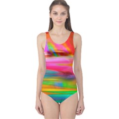 Abstract Illustration Nameless Fantasy One Piece Swimsuit