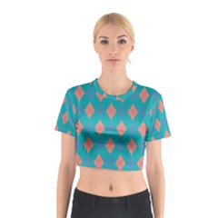 Plaid Pattern Cotton Crop Top by Valentinaart