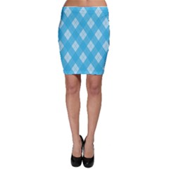 Plaid Pattern Bodycon Skirt