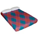 Plaid pattern Fitted Sheet (Queen Size) View2