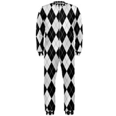 Plaid Pattern Onepiece Jumpsuit (men)  by Valentinaart