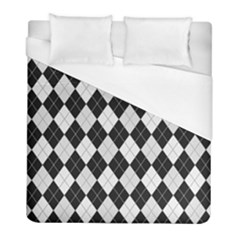 Plaid Pattern Duvet Cover (full/ Double Size) by Valentinaart