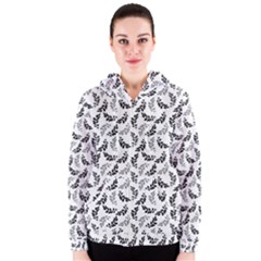 Pattern Women s Zipper Hoodie by Valentinaart