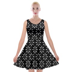 Pattern Velvet Skater Dress by Valentinaart