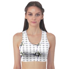 Fractal Design Pattern Sports Bra by Amaryn4rt