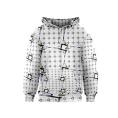 Fractal Design Pattern Kids  Zipper Hoodie by Amaryn4rt