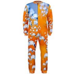 Bubbles Background Onepiece Jumpsuit (men)  by Amaryn4rt