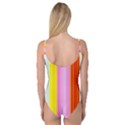 Multi Colored Bright Stripes Striped Background Wallpaper Camisole Leotard  View2