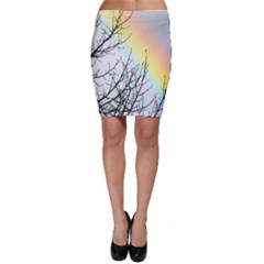 Rainbow Sky Spectrum Rainbow Colors Bodycon Skirt by Amaryn4rt