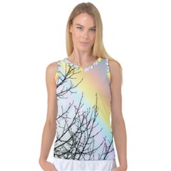 Rainbow Sky Spectrum Rainbow Colors Women s Basketball Tank Top by Amaryn4rt