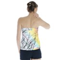 Rainbow Sky Spectrum Rainbow Colors Strapless Top View2