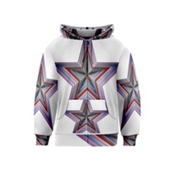 Star Abstract Geometric Art Kids  Zipper Hoodie by Amaryn4rt