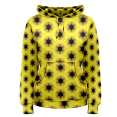 Yellow Fractal In Kaleidoscope Women s Pullover Hoodie by Amaryn4rt