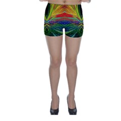 Future Abstract Desktop Wallpaper Skinny Shorts by Amaryn4rt