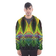 Future Abstract Desktop Wallpaper Hooded Wind Breaker (men) by Amaryn4rt