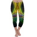 Future Abstract Desktop Wallpaper Capri Winter Leggings  View1