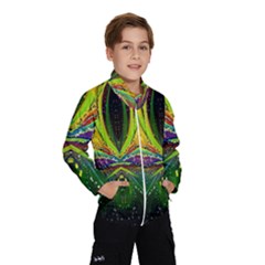 Future Abstract Desktop Wallpaper Wind Breaker (kids) by Amaryn4rt