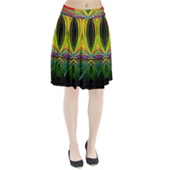 Future Abstract Desktop Wallpaper Pleated Skirt by Amaryn4rt