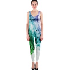 Colour Smoke Rainbow Color Design Onepiece Catsuit by Amaryn4rt