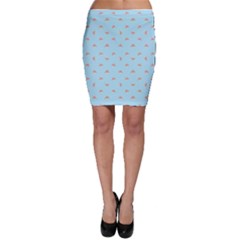 Spaceship Cartoon Pattern Drawing Bodycon Skirt by dflcprintsclothing