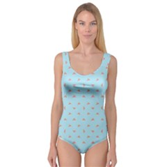 Spaceship Cartoon Pattern Drawing Princess Tank Leotard 