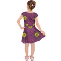 Colors And Wonderful Sun  Flowers Kids  Short Sleeve Dress View2