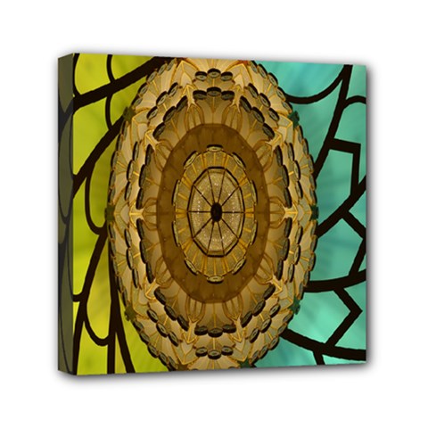 Kaleidoscope Dream Illusion Mini Canvas 6  X 6  by Amaryn4rt