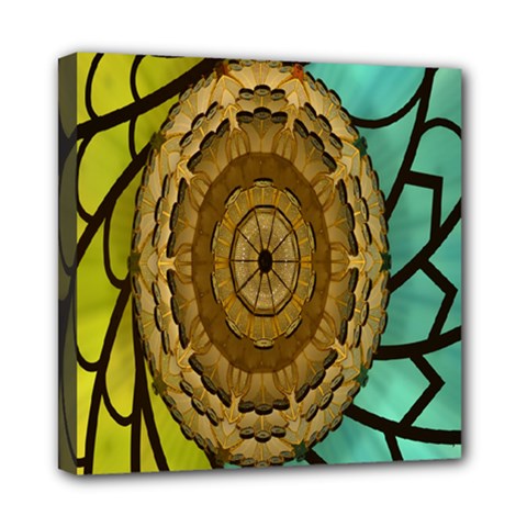 Kaleidoscope Dream Illusion Mini Canvas 8  X 8  by Amaryn4rt