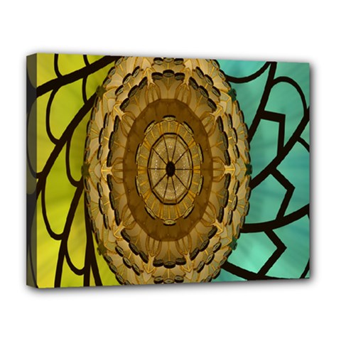 Kaleidoscope Dream Illusion Canvas 14  X 11  by Amaryn4rt