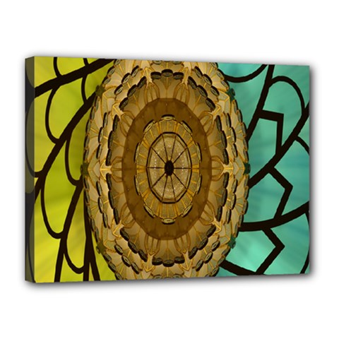 Kaleidoscope Dream Illusion Canvas 16  X 12  by Amaryn4rt