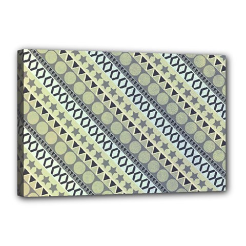 Abstract Seamless Pattern Canvas 18  X 12 