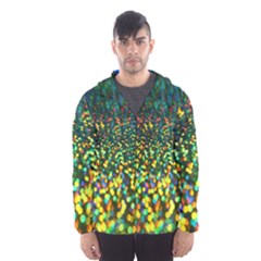 Construction Paper Iridescent Hooded Wind Breaker (men) by Amaryn4rt