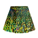 Construction Paper Iridescent Mini Flare Skirt View1