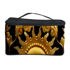 Golden Sun Cosmetic Storage Case by Amaryn4rt