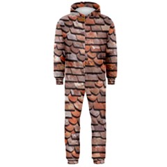 Roof Tiles On A Country House Hooded Jumpsuit (men)  by Amaryn4rt