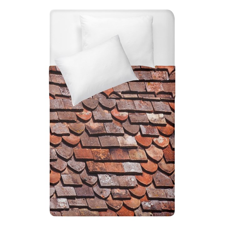 Roof Tiles On A Country House Duvet Cover Double Side (Single Size)