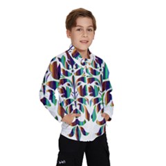 Damask Decorative Ornamental Wind Breaker (kids) by Amaryn4rt