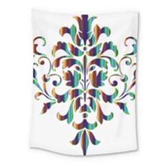 Damask Decorative Ornamental Medium Tapestry by Amaryn4rt