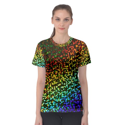 Construction Paper Iridescent Women s Sport Mesh Tee by Amaryn4rt