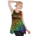 Construction Paper Iridescent Side Drop Tank Tunic View1