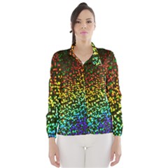 Construction Paper Iridescent Wind Breaker (women) by Amaryn4rt