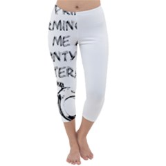 Give Me A Bounty Hunter! Capri Winter Leggings 