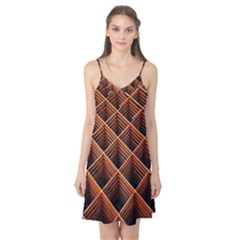 Metal Grid Framework Creates An Abstract Camis Nightgown by Amaryn4rt