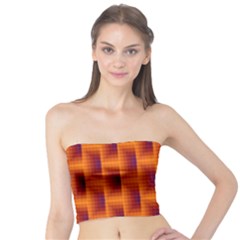 Fractal Multicolored Background Tube Top by Amaryn4rt