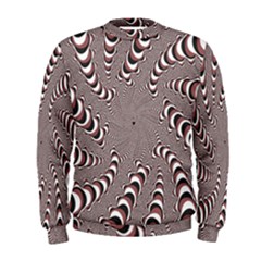 Digital Fractal Pattern Men s Sweatshirt by Amaryn4rt