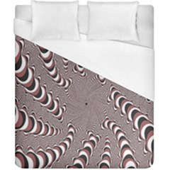 Digital Fractal Pattern Duvet Cover (california King Size)