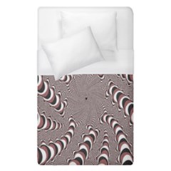 Digital Fractal Pattern Duvet Cover (single Size)