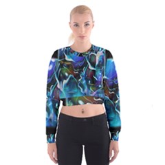 Water Is The Future Women s Cropped Sweatshirt