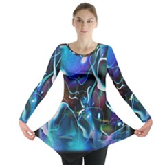 Water Is The Future Long Sleeve Tunic 