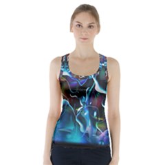 Water Is The Future Racer Back Sports Top by Amaryn4rt